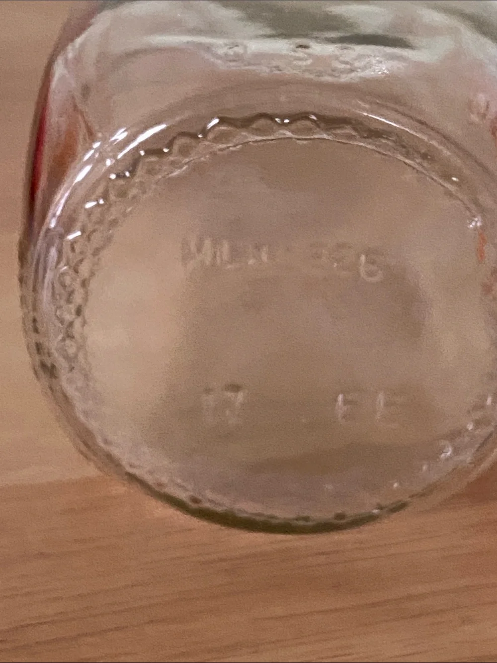 Mulenberg Dairy Pint Vintage Milk Bottle